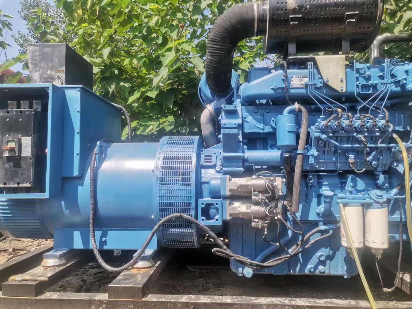 东莞生态园详细说明降低 800kW 柴油发电机输出电流波动的方法